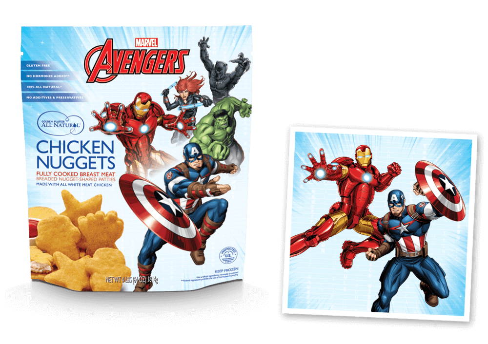 Marvel’s Avengers Super Shaped Nuggets!