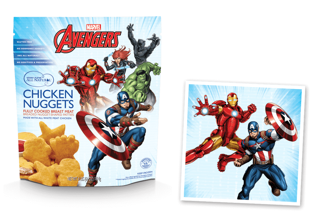 Read more about the article Marvel’s Avengers Super Shaped Nuggets!